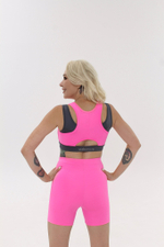Топ FITNESS фуксия неон