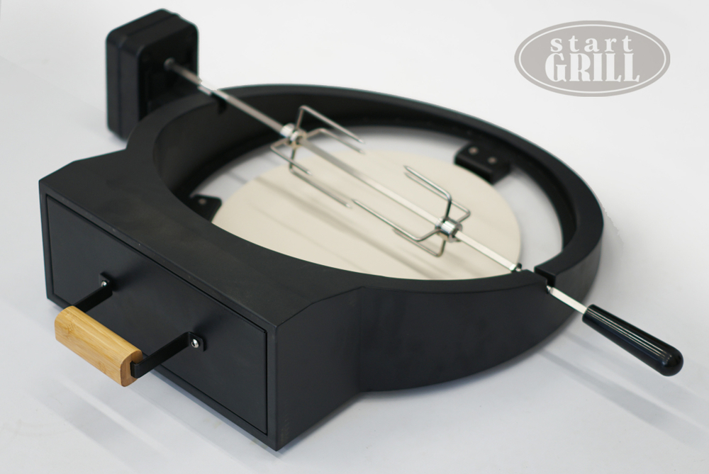 Вертел для гриля диаметром 21 дюйма (печь для пиццы+ вертел)