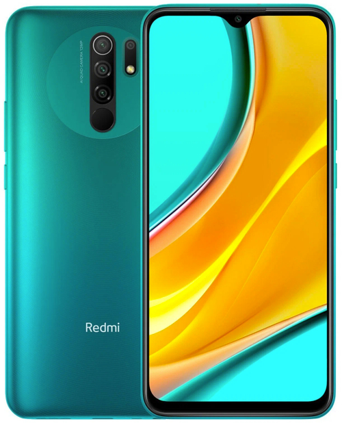 Xiaomi Redmi 9 4/64 ГБ, морская волна