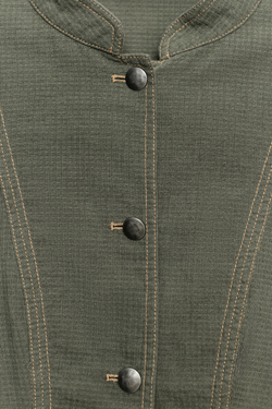 ZARA СТРУЯЩИЙСЯ БЛЕЙЗЕР С ОТСТРОЧКОЙ, ХАКИ