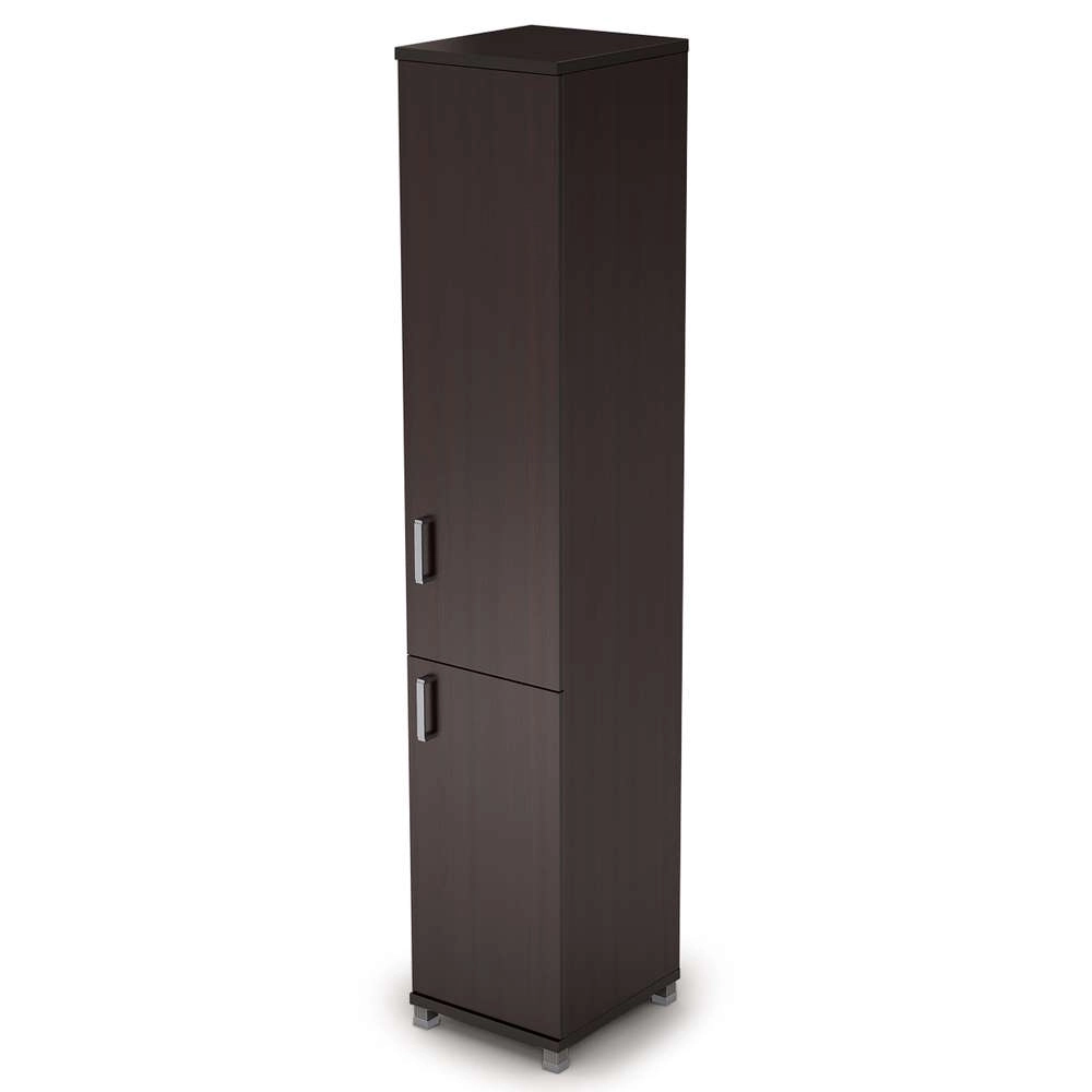 Шкаф узкий высокий с 2 комплектами дверей (задняя стенка ЛДСП) АВАНС (AVANCE)