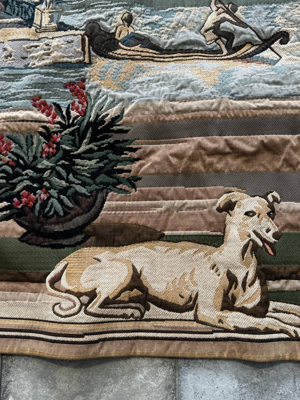 Гобелен по мотивам Исаака де Мушерон