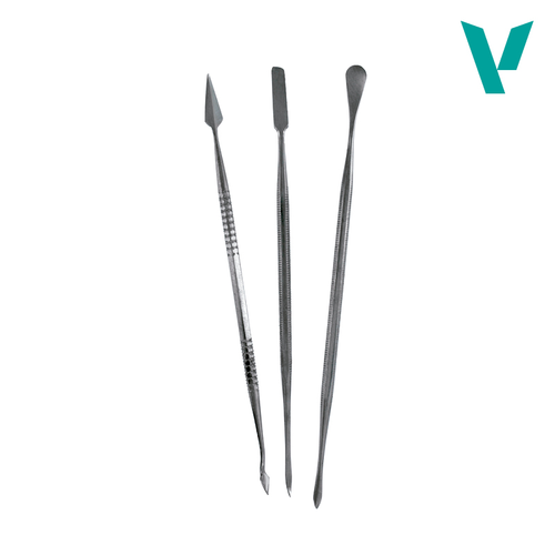 Vallejo tools: set of 3 stainless steel carvers