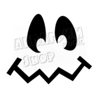 Трафарет для блеск тату "Улыбка