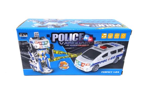 Музыкальная машина-трансформер 2в1 Полиция