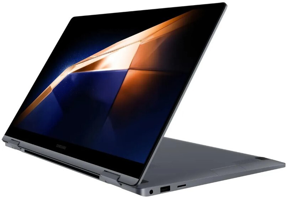 Ноутбук  Samsung Galaxy Book4 360 15 ", Core 7, 16 Гб RAM, 512 Гб SSD, Iris Xe Graphics, Серый