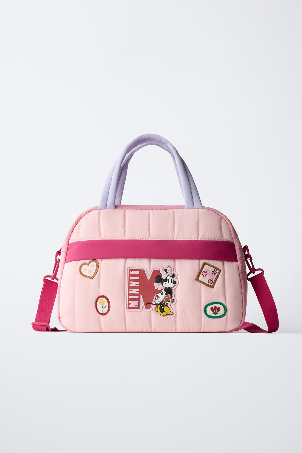 ZARA СУМКА-БОУЛИНГ MINNIE MOUSE © DISNEY, РАЗНОЦВЕТНЫЙ