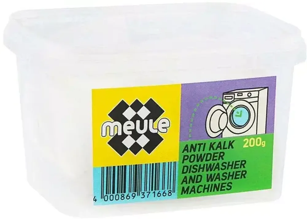 MEULE Порошок от накипи для стиральных и посудомоечных машин 200г.*36