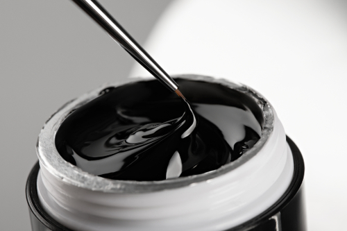 Monami Гель-краска черная, 5 гр