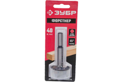 Сверло Форстнера по дереву, фанере, ДСП 40x90мм ЗУБР