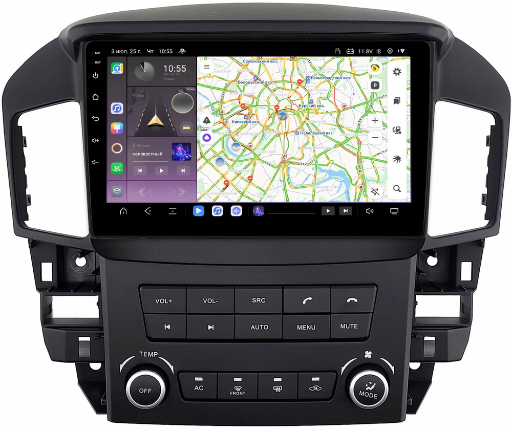Магнитола для Lexus RX300 U10, Toyota Harrier 1 1997-2003 - Kuberg QLed, Android 13, TS20, CarPlay, SIM-слот