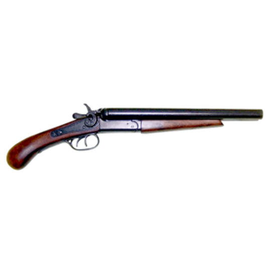 Макет двуствольного обреза