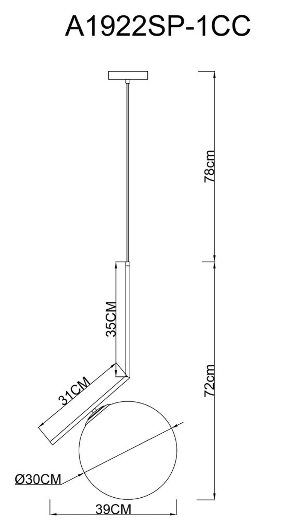 Подвесной светильник Arte Lamp