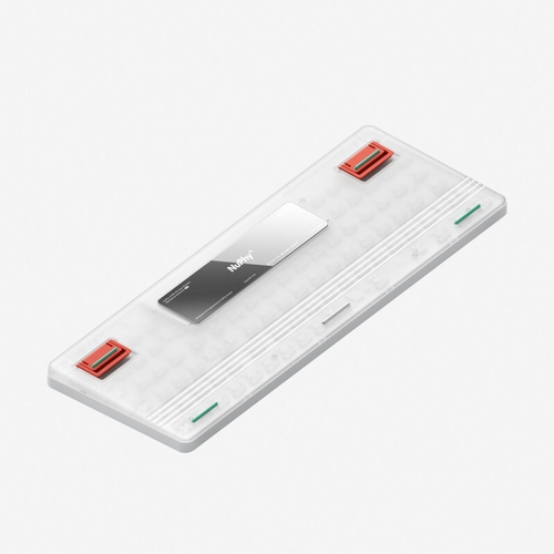 Беспроводная механическая клавиатура QMK Nuphy AIR96v2 Ionic White (EN), RGB, Hot Swap, Moss Switch (AIR96v2-IW-25-EN)