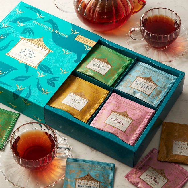 Fortnum&Mason Набор пакетиков чая Classic World Tea Bag Selection, 40шт