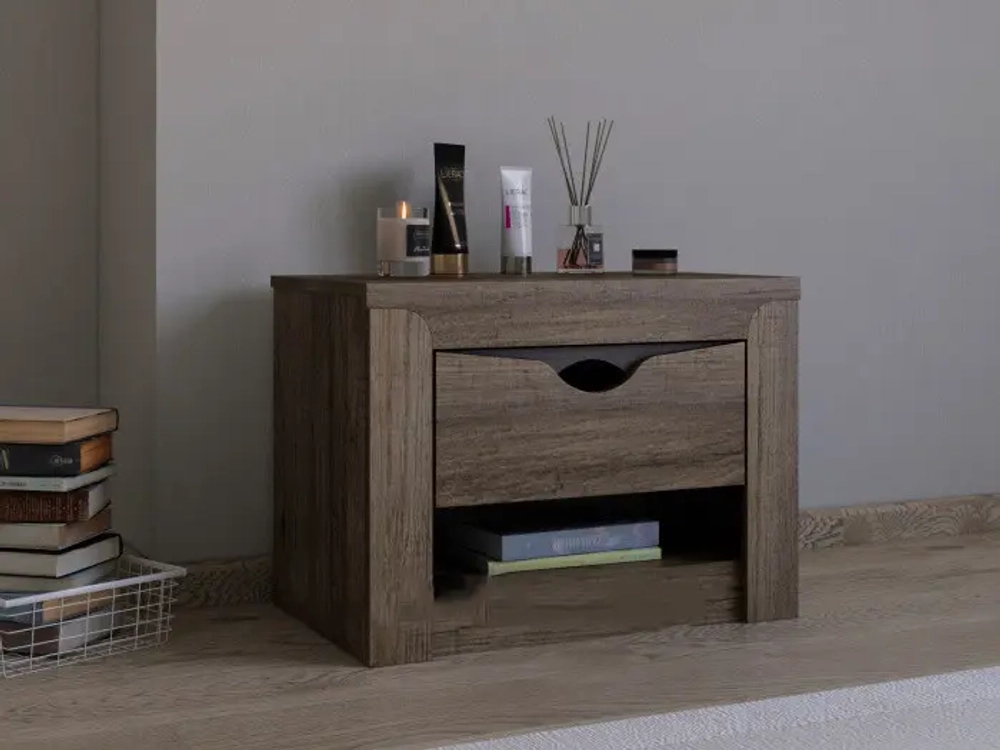 Регина Тумба прикроватная Дуб Самдал