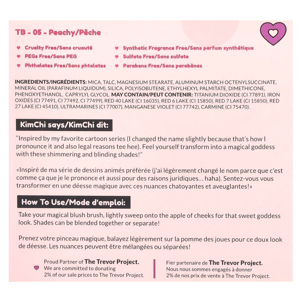 KimChi Chic Beauty, Thailor Blush®, 05 персиковый, 7 г (0,25 унции)