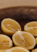 Кольцо «Моно» с цитрином