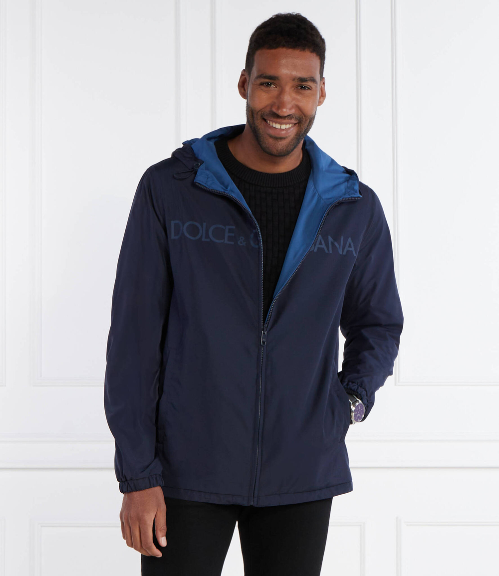 Двухсторонняя куртка Dolce & Gabbana - темно-синий(G9AHBT FUMQ7)