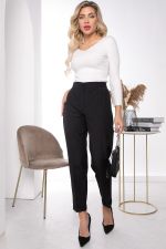 Брюки "Секрет успешной леди" (черные) Б7683 LT Collection (Акция)