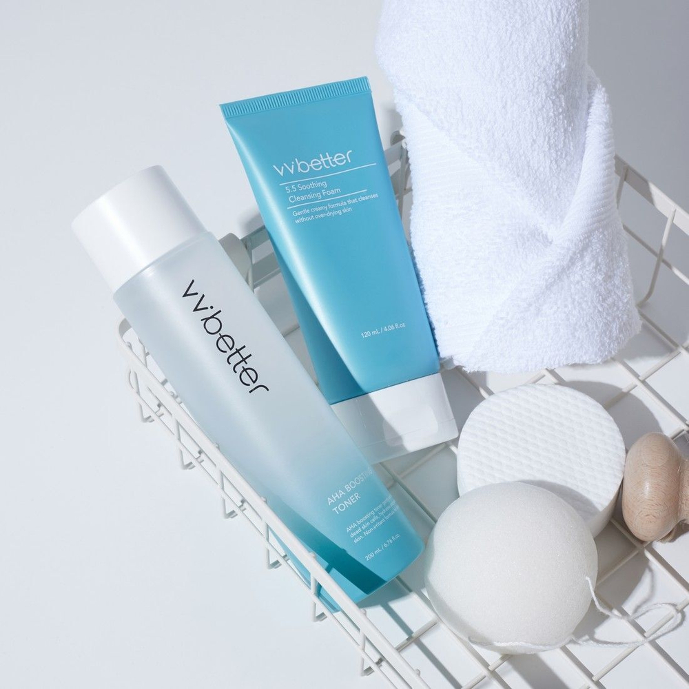 VVbetter Soothing Cleansing Foam мягкая очищающая пенка для лица с РH 5.5