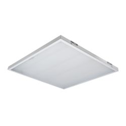 ULP-6060-36W-3000К IP40 GRILYATO WHITE Светильник светодиодный потолочный универсальный. Теплый свет 3000K. 3520Лм. 588X588x25мм. Корпус белый. В комплекте с и-п. ТМ Uniel