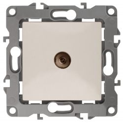 12-3101-02 ЭРА Розетка TV одиночная, IP20, Эра12, слоновая кость
