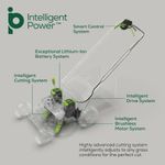 Cамоходная аккумуляторная газонокосилка Greenworks GD60LM61 Twin Force, 60v, 61 см, (2519107UB), с аккумулятором 4 А·ч и зарядным устройством