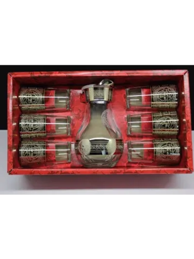 Набор для напитков золотой