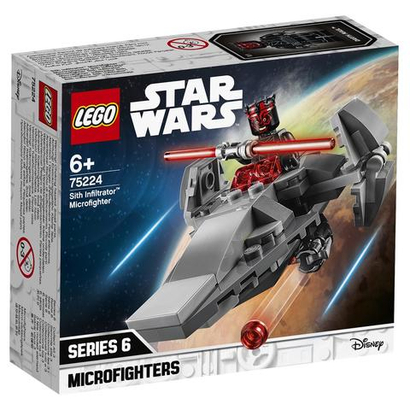 LEGO Star Wars: Микрофайтеры: Корабль-лазутчик ситхов 75224