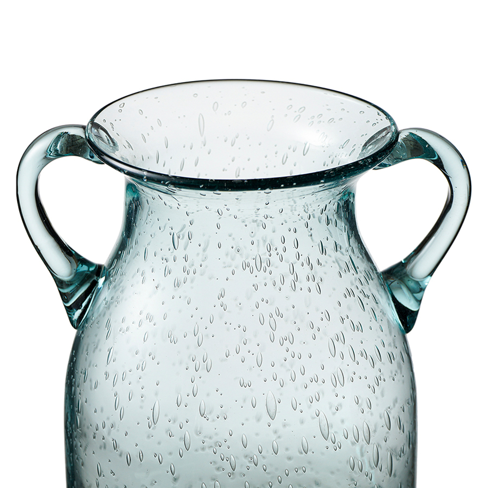 Ваза для цветов flowi, 25 см, голубая