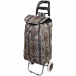 Тележка хозяйственная с сумкой (95*30*33см, колеса 16см,грузоподъемность до 30 кг) GT-806L