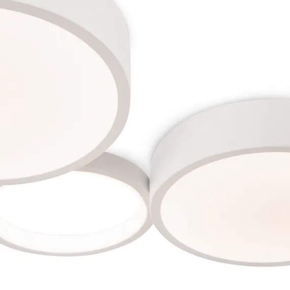 Потолочный светильник FR6080CL-L76W Молекула / Molecule 56 Вт LED с пультом ДУ Freya fr6080cl-l76w