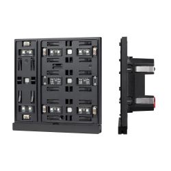 INTELLIGENT ARLIGHT Механизм панели KNX-303-22-IN Black (Bus) (IARL, IP20 Пластик, 2 года) 043109