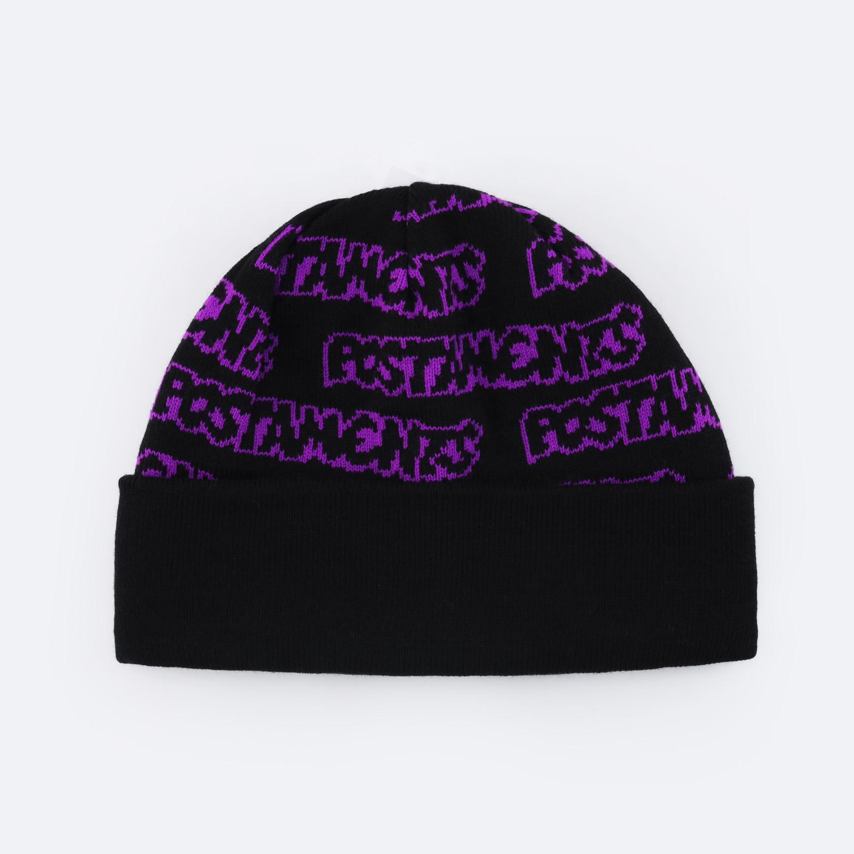 Шапка Postaments Wordz (black/violet) артикул: - купить в магазине Дайс