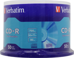 CD-R Verbatim   700Mb 52x sp. &lt;уп.50  шт&gt;  на шпинделе &lt;43351&gt;