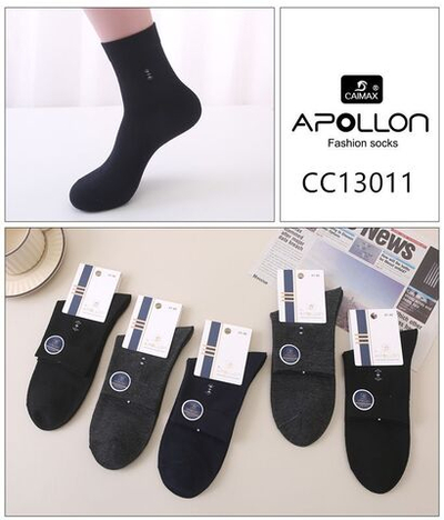 Мужские носки из хлопка антибактериальные набор 10 пар