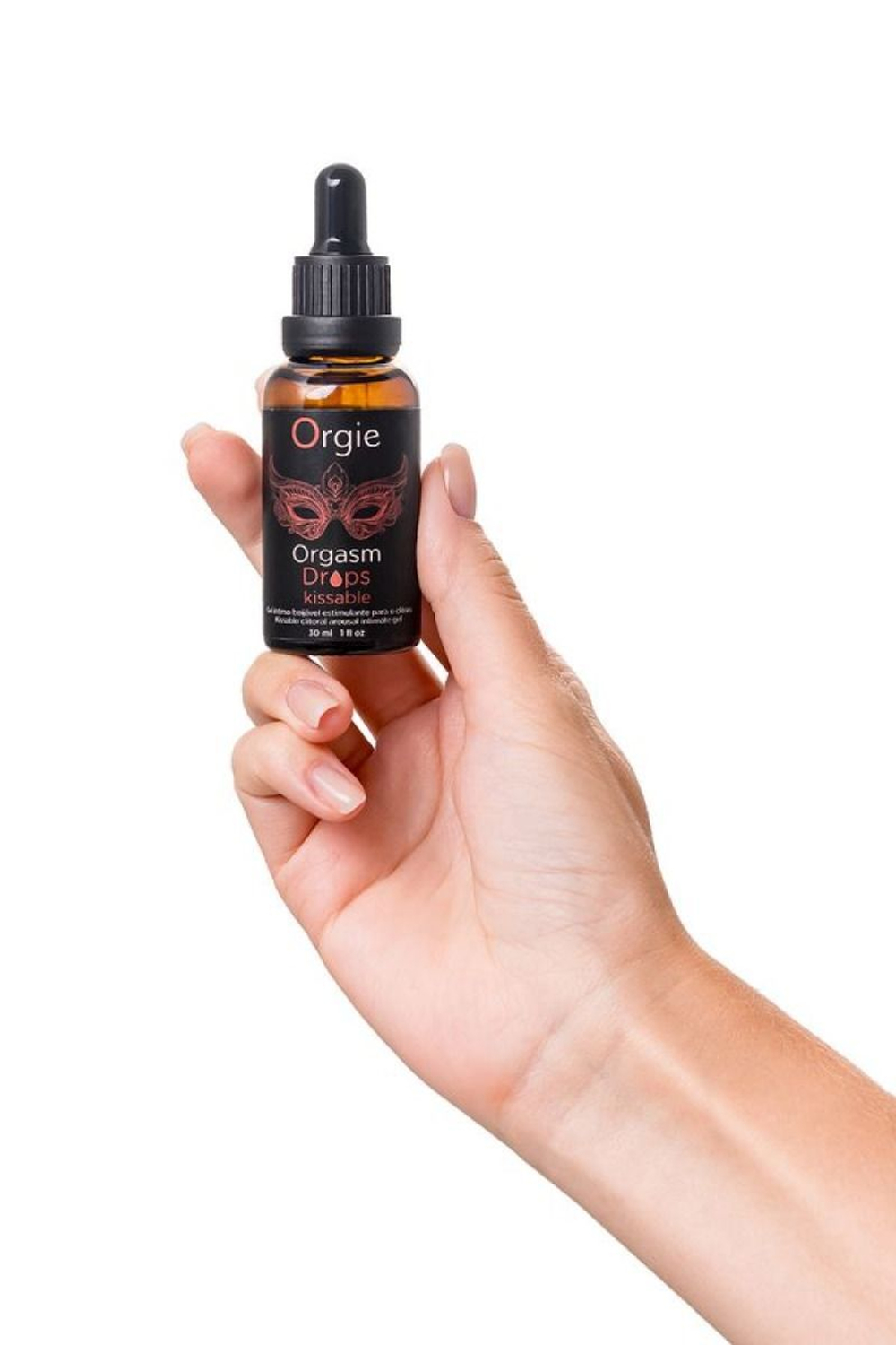 Возбуждающий съедобный гель для клитора Orgie Orgasm Drops Kissable, 30 мл