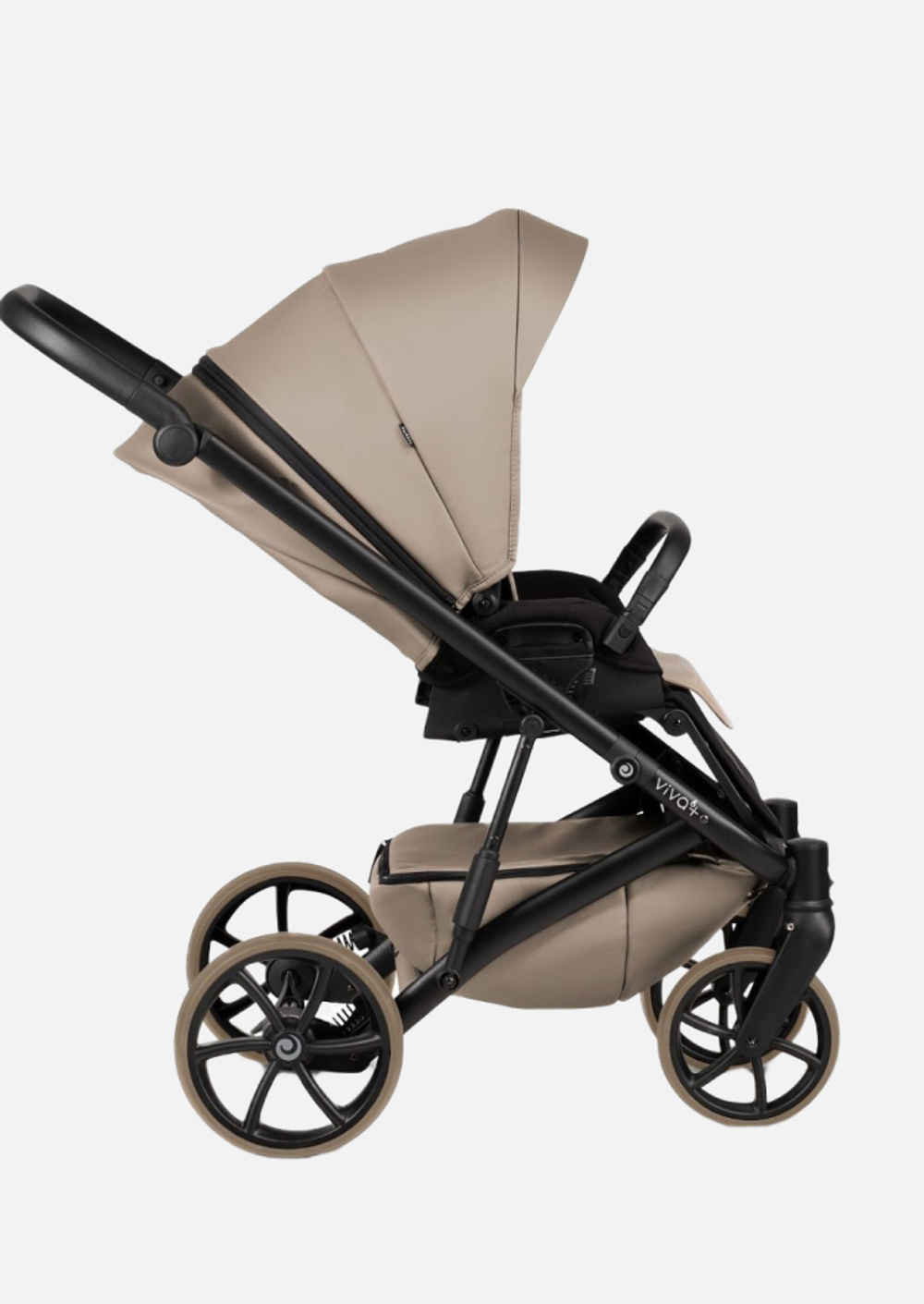 Tutis Коляска 2 в 1 VIVA 6+ Leather Cappuccino