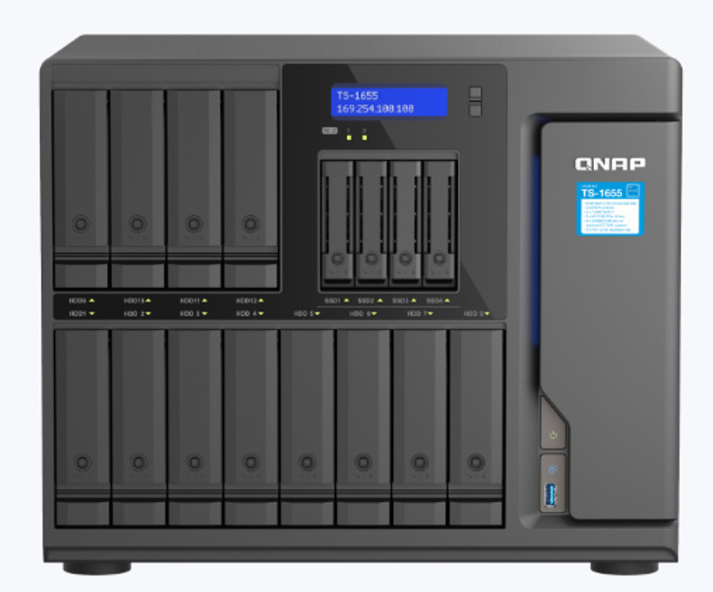 Сетевой RAID-накопитель QNAP TS-1655-8G