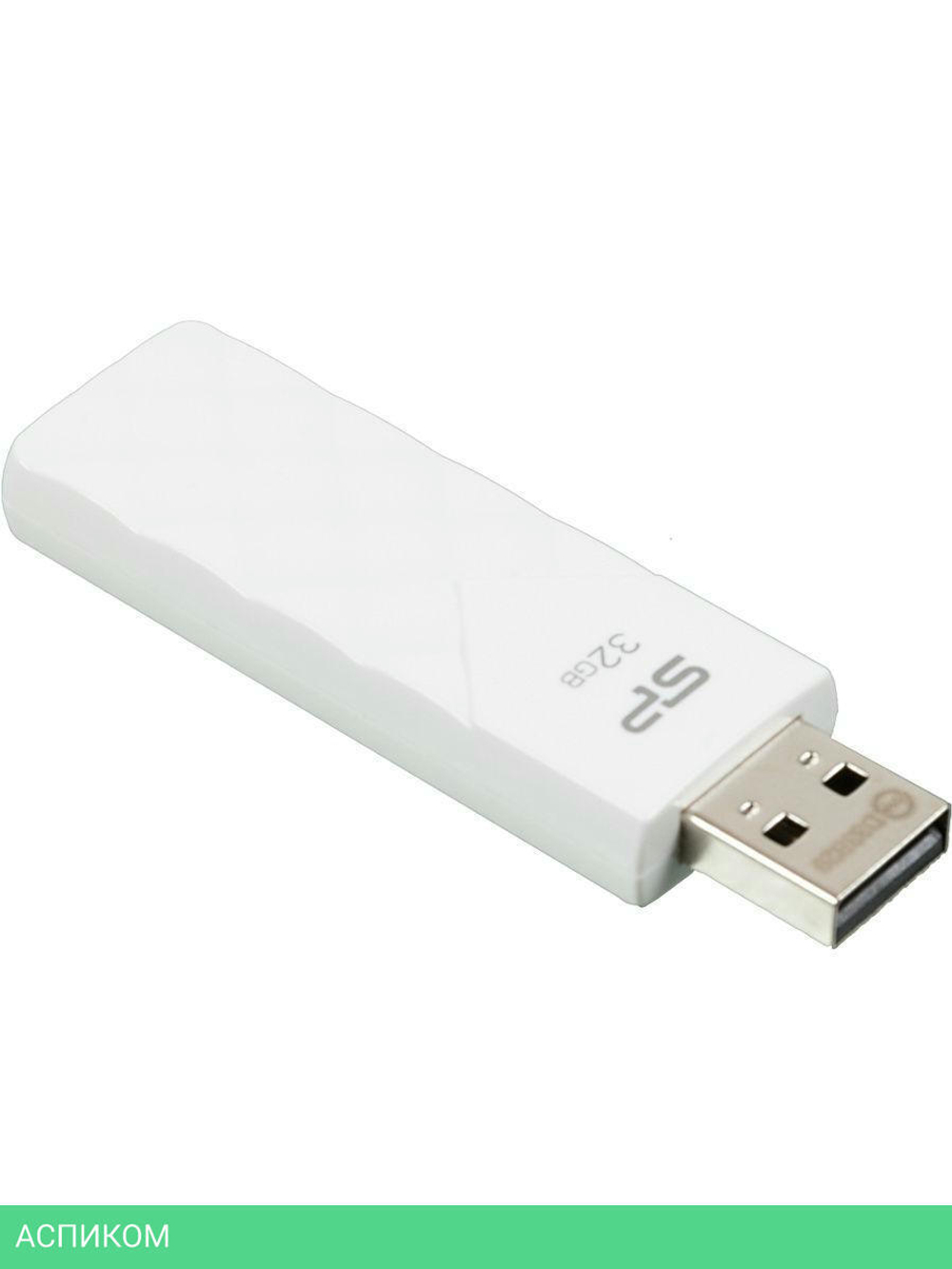 USB Flash-накопитель Silicon-Power Ultima U03 32GB белый (SP032GBUF2U03V1W)