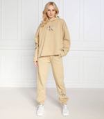 Худи archival monologo CALVIN KLEIN JEANS - бежевый(J20J220427)