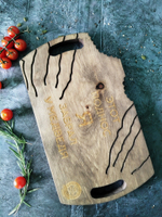Доска деревянная для подачи сервировочная
