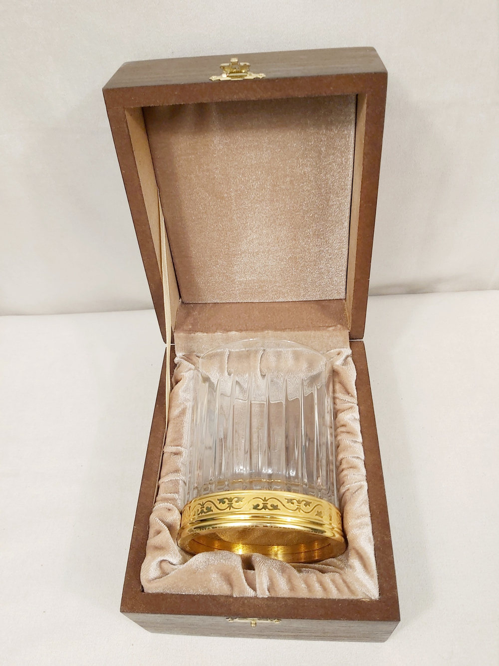 Подарочный бокал для виски "Герб" (Златоуст)