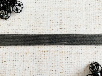 Нитепрошивная кромка клеевая по долевой, ш. 1 см.