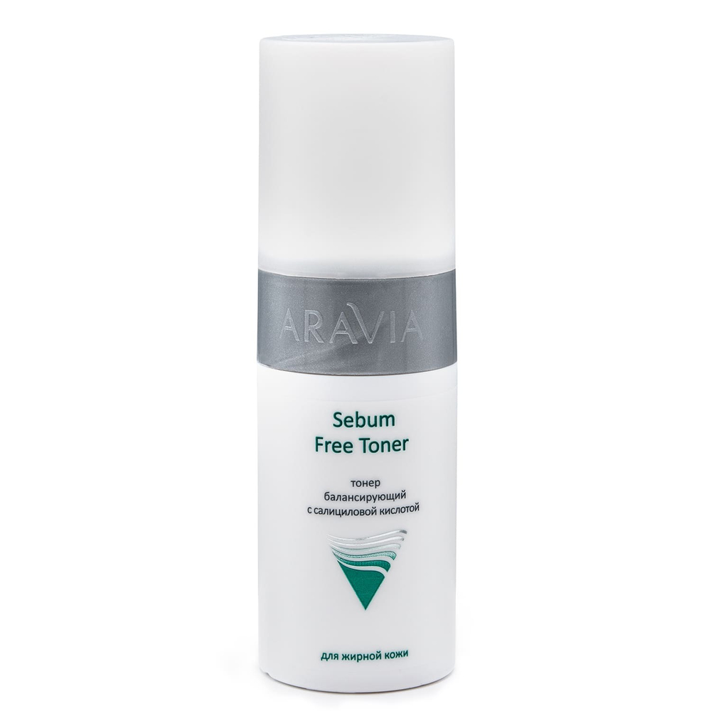 Aravia Professional Тонер для лица Sebum Free Toner, балансирующий, с салициловой кислотой, 150 мл