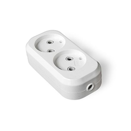 Колодка для удлинителя "IONICH" 2 гн. б/з