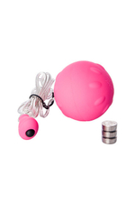 Виброяйцо розовое водонепроницаемое Funny Five (Цвет: розовый)