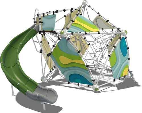 Гибкие элементы для лазания Центавр (паттерн Papercut)