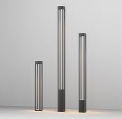 Светильник столбик ландшафтный 25вт 110x110x2000мм